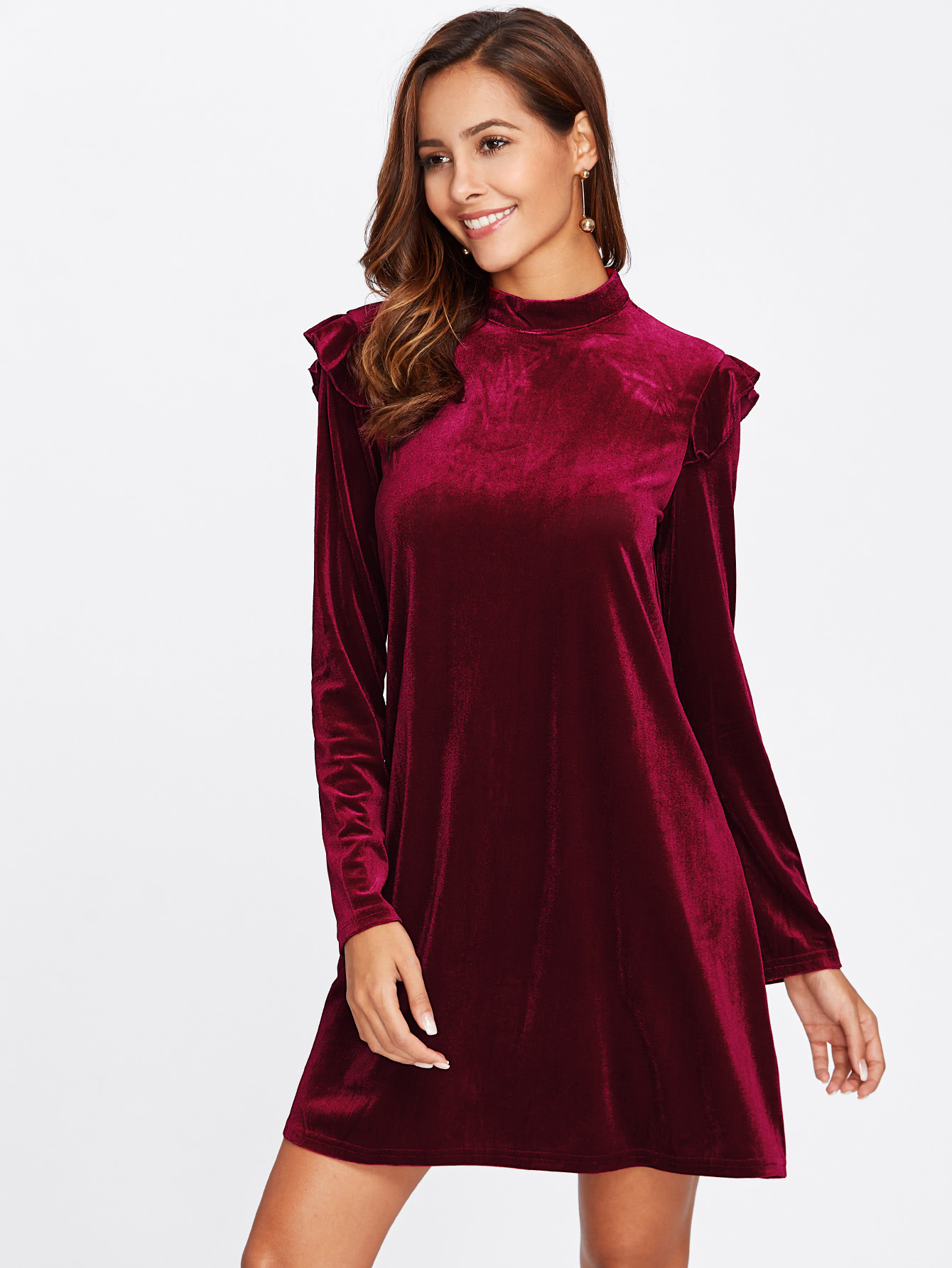 Glamorous SheIn Velvet Holiday Dresses — Life in My Dress